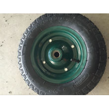 China Manufacture Quality 4pr 2pr Rubber Wheels 4.00-8 3.50-7